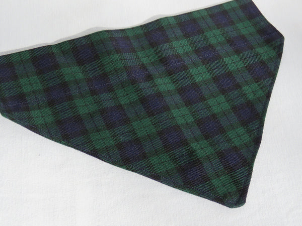 Black Watch Dog Bow Tie, Navy and Green Plaid Dog Bow Tie, Dad and Dog Matching Plaid Bow Ties, Pet Ring Bearer Bow Tie, Pet Sitter Gift