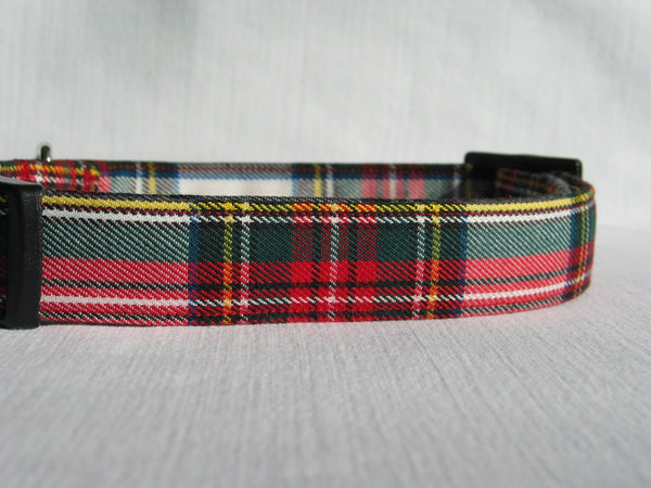 Dog Bow Tie in Dress Stewart Tartan