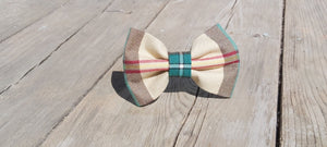 Saskatchewan Tartan Doggie Bow Tie