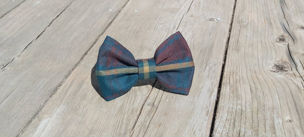 Ontario Tartan Pet Bow Tie