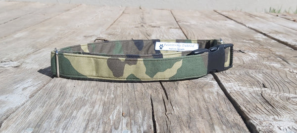 Dog Collar, Camouflage Dog Collar, Camo Pet Collar, Dog Dad Gift, Dog Groomer Thank You Gift, Camo Dog Collar Gift for Men