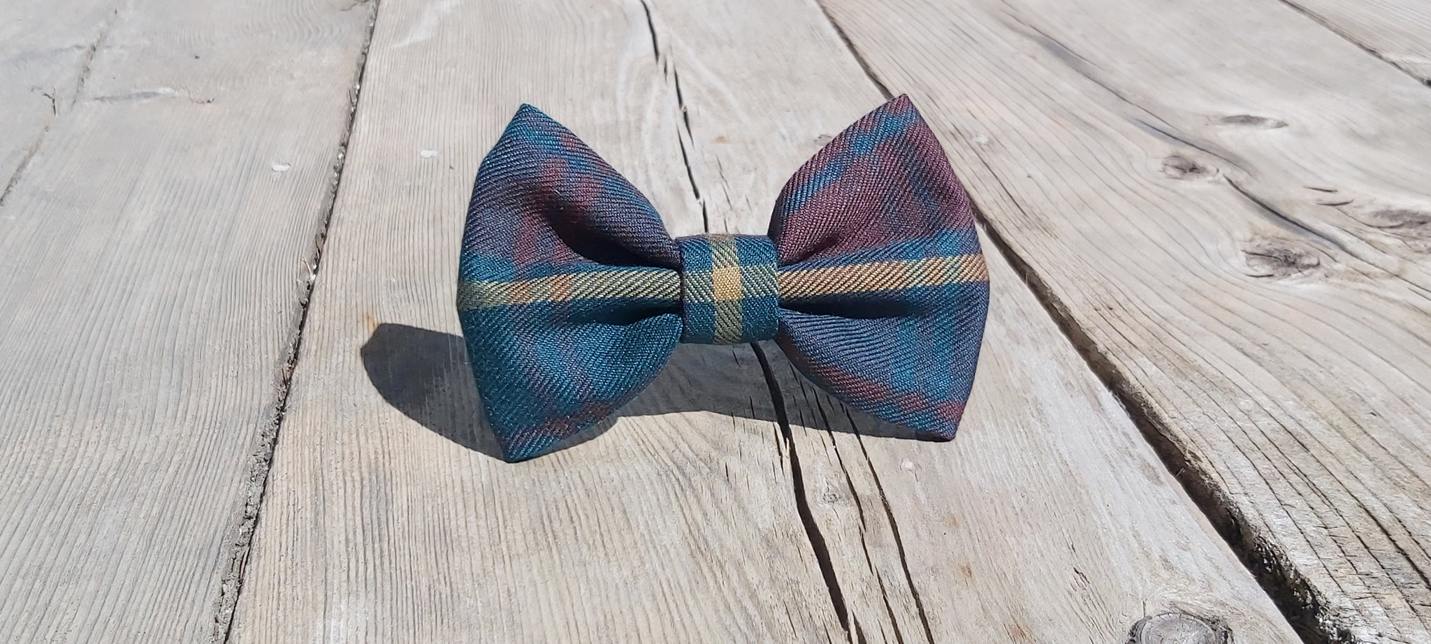 Ontario Tartan Pet Bow Tie