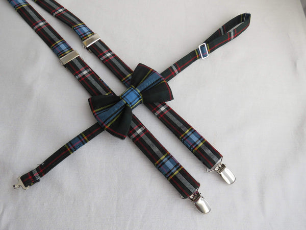 Labrador Tartan Suspenders and Bow Tie-Taylors Tartans
