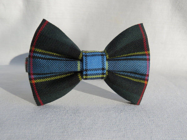 Bretelles et noeud papillon tartan du Labrador