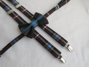 Labrador Tartan Suspenders and Bow Tie-Taylors Tartans