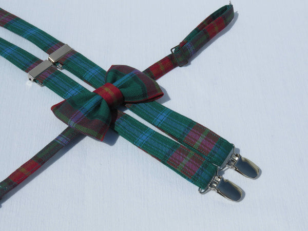 Noeud papillon tartan du Manitoba