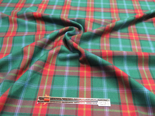 Manitoba Tartan Fabric - FREE SHIPPING