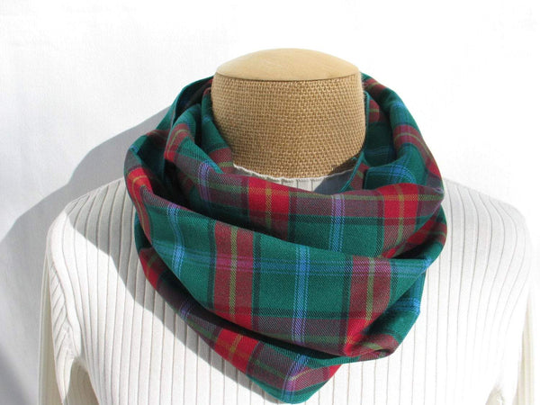 Foulard infini tartan du Manitoba