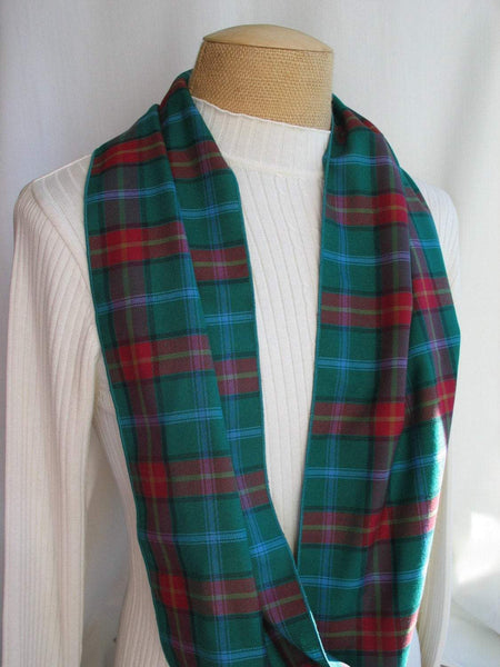 Foulard infini tartan du Manitoba