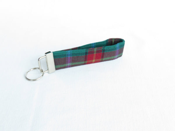 Manitoba Tartan Key Fob