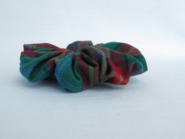 Manitoba Tartan Scrunchie