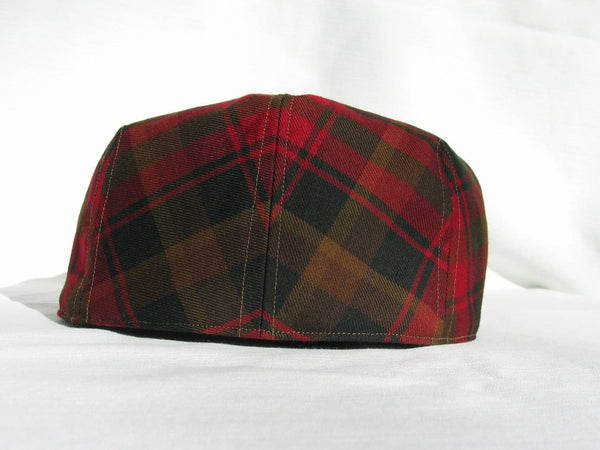 Maple Leaf Tartan Flat Cap-Taylors Tartans