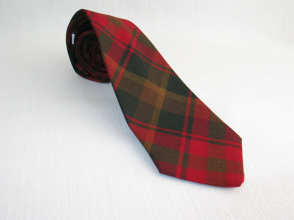 Maple Leaf Tartan Freestyle Bow Tie