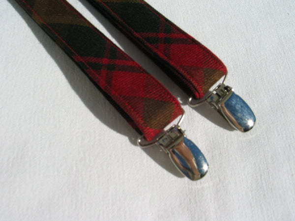 Maple Leaf Tartan Suspender-Taylors Tartans