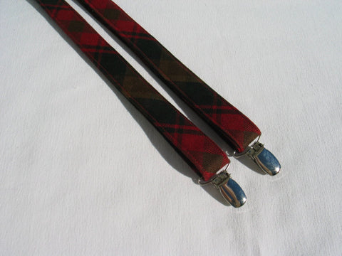 Maple Leaf Tartan Suspender-Taylors Tartans