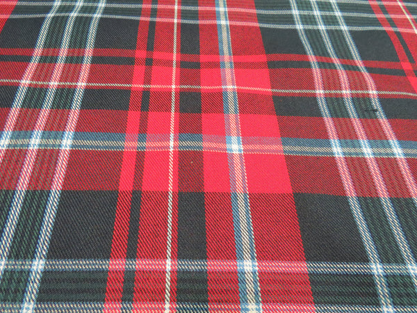 New Brunswick Tartan Fabric Material