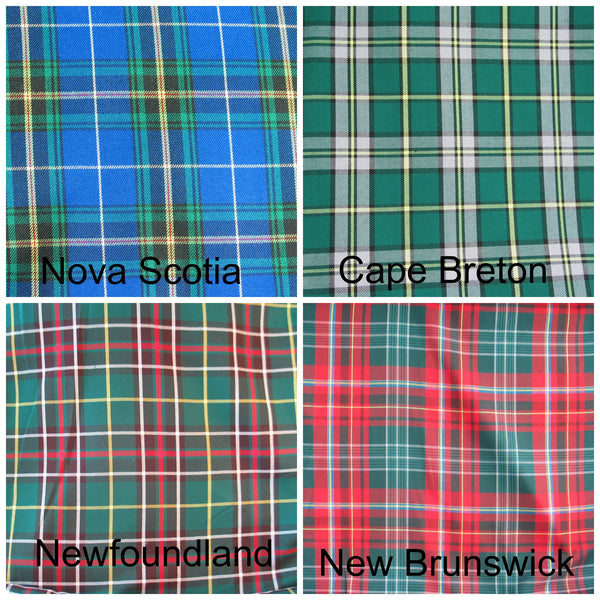 New Brunswick Tartan Christmas Tree Skirt