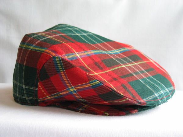 Casquette Plate Tartan du Nouveau-Brunswick