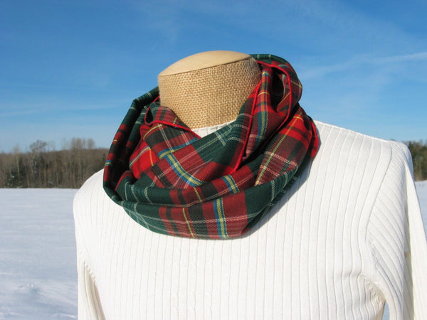 Écharpe infini tartan du Nouveau-Brunswick