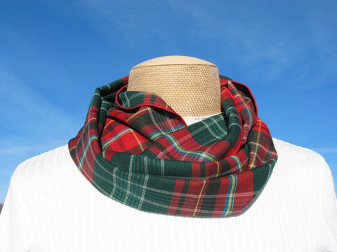 New Brunswick Tartan Infinity Scarf-Taylors Tartans