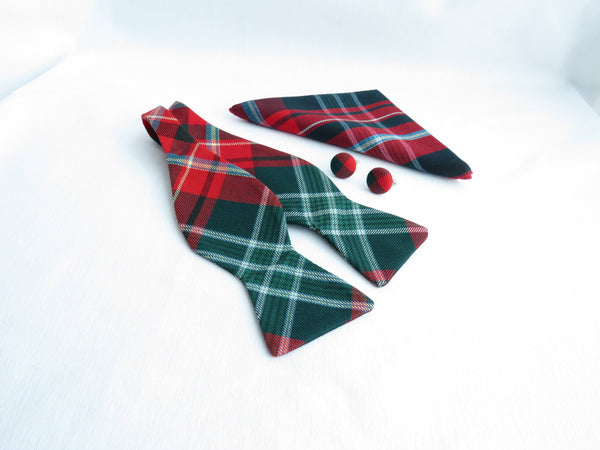 New Brunswick Tartan Self Tie Bow Tie