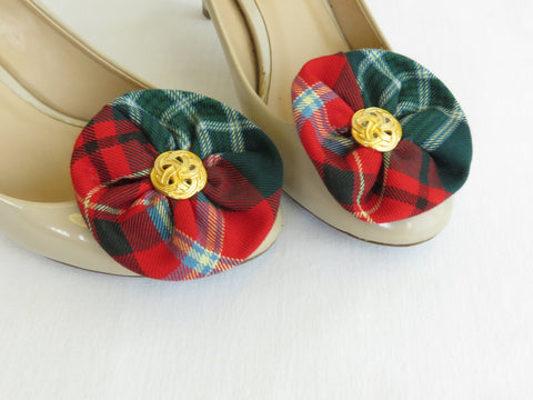 New Brunswick Tartan Shoe Clip-Taylors Tartans