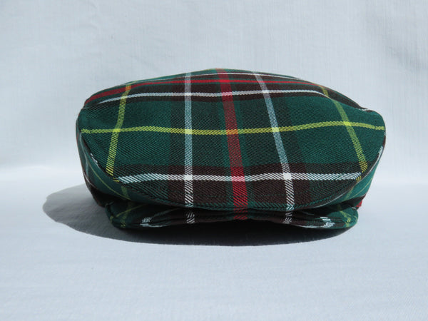 Casquette Plate Tartan de Terre-Neuve