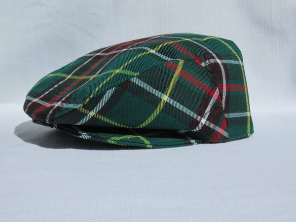 Casquette Plate Tartan de Terre-Neuve