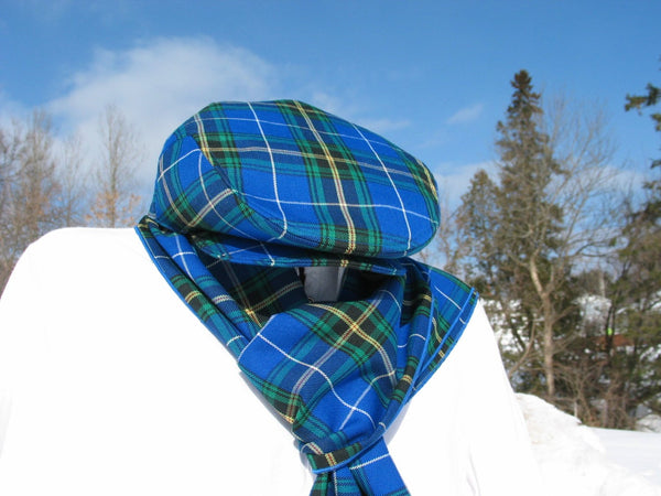 Écharpe de chapeau de tartan de la Nouvelle-Écosse