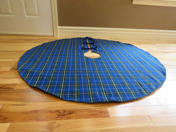 Nova Scotia Tartan Christmas Tree Skirt