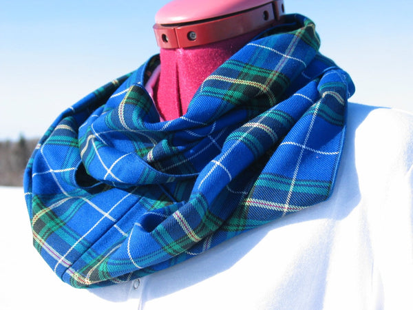 Nova Scotia Tartan Infinity Scarf-Taylors Tartans