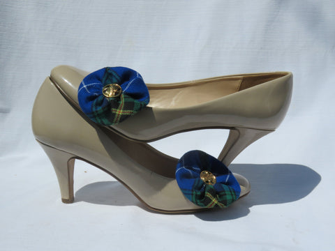 Nova Scotia Tartan Shoe Clips-Taylors Tartans