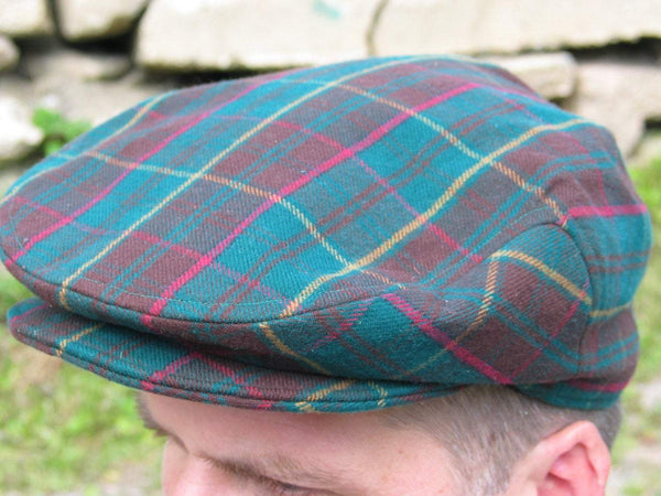 Casquette plate tartan de l'Ontario