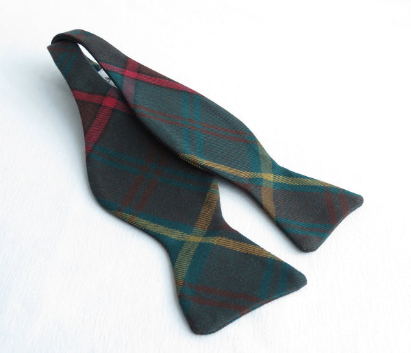 Ontario Tartan Freestyle Bow Tie-Taylors Tartans