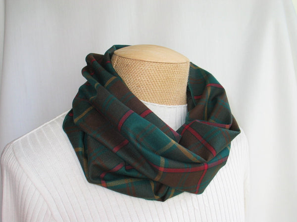 Foulard infini tartan de l'Ontario