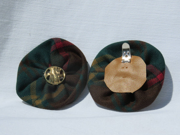 Ontario Tartan Shoe Clips