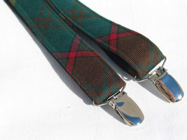 Ontario Tartan Suspenders and Bow Tie Set-Taylors Tartans