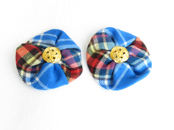 Oromocto Tartan Shoe Clips-Taylors Tartans