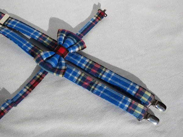 Oromocto Tartan Suspenders and Bow Tie Set-Taylors Tartans