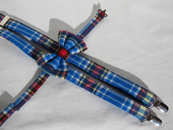 Oromocto Tartan Suspenders and Bow Tie Set