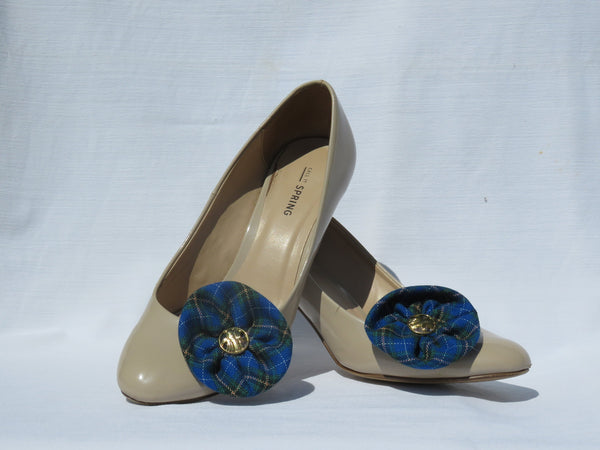 Nova Scotia Tartan Shoe Flower