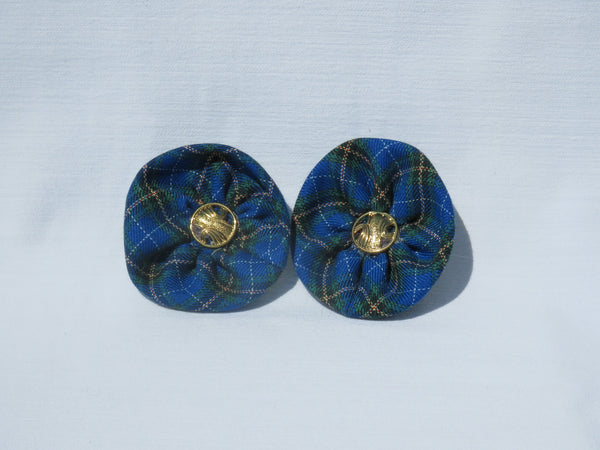 Nova Scotia Tartan Shoe Flower