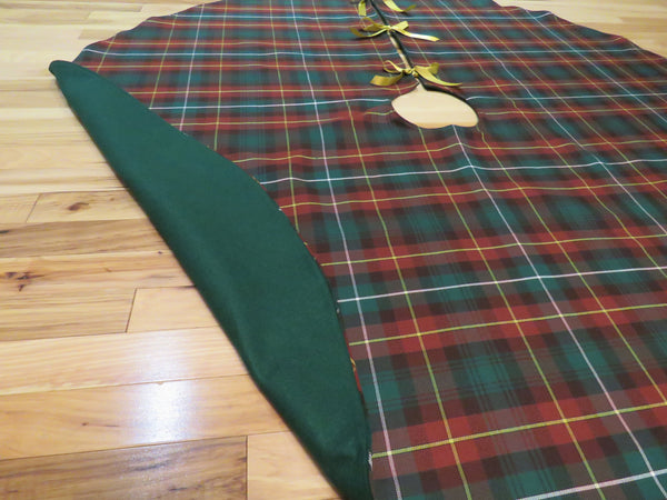 Prince Edward Island Tartan Christmas Tree Skirt