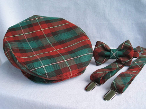 Prince Edward Island Tartan Flat Cap