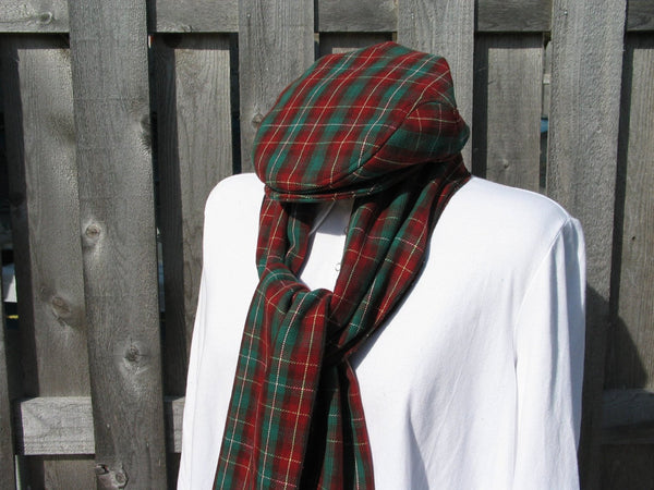 Prince Edward Island Tartan Flat Cap and Scarf Set-Taylors Tartans