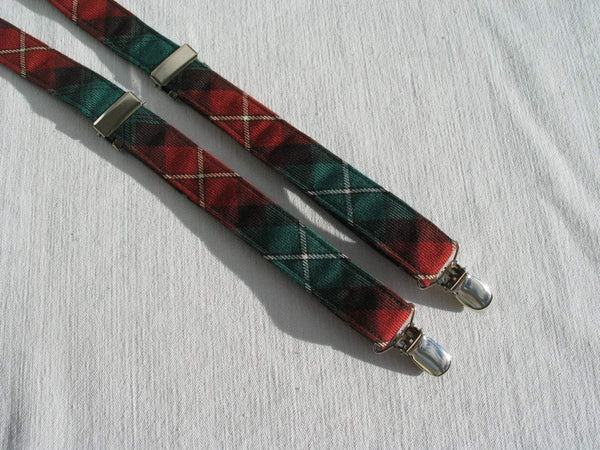 Prince Edward Island Tartan Suspenders