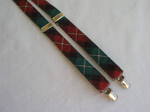 Prince Edward Island Tartan Suspenders-Taylors Tartans