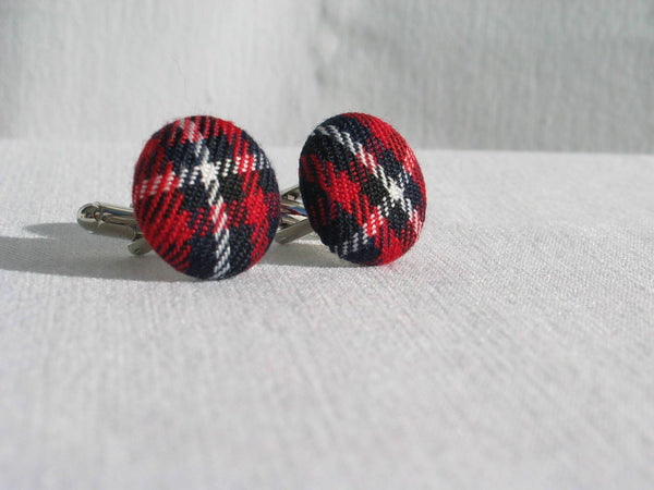 Boutons de manchette tartan du Québec