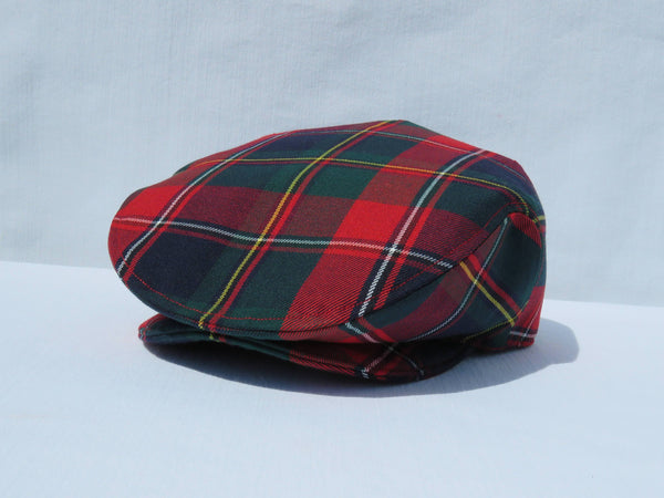 Casquette Plate Tartan Québec