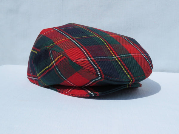 Casquette Plate Tartan Québec